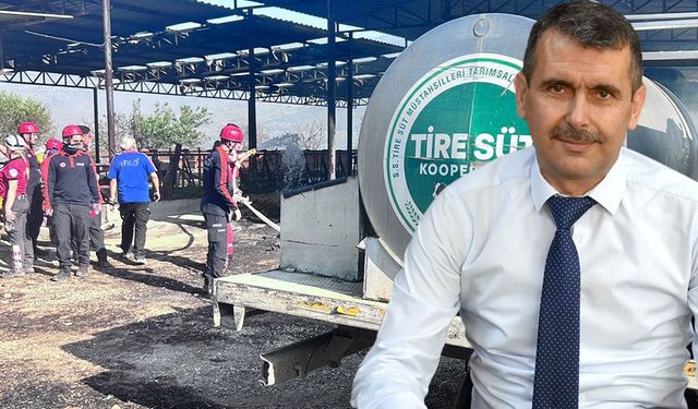 Tire Süt'ten yangın bölgesine destek açıklaması