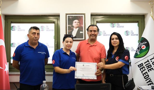 Tire Belediyesi’nde Afet Bilinci Eğitimi verildi