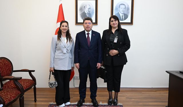 Tire’nin “Üreten Anneler”i, Bakan Tunç’u ziyaret etti