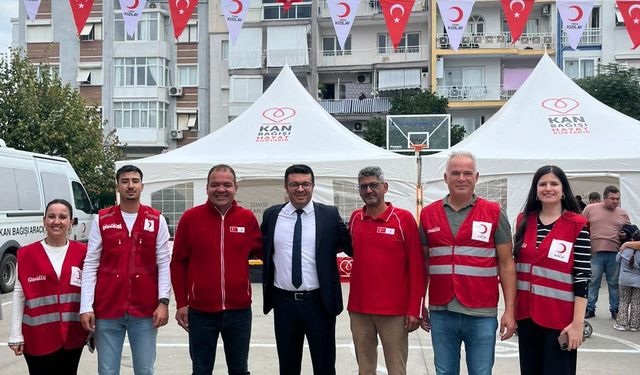 Tire’de kan bağışında rekor: 4 günde 378 ünite!