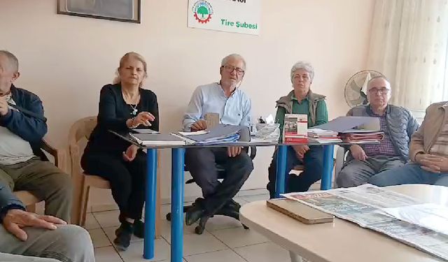 Tire’deki emekliler tepkili: Umudumuzu kestik!