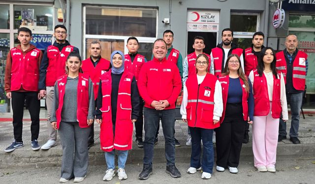 Türk Kızılay Tire Şubesi, Türkiye genelinde ilk 10'a girdi