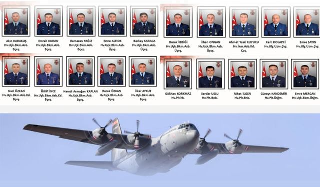 Gürcistan'da düşen uçaktaki 20 askerimiz şehit oldu! İşte isimleri