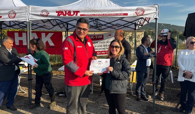 Tire Belediyesi ekipleri “Hayvan Arama ve Kurtarma Eğitimi”ne katıldı