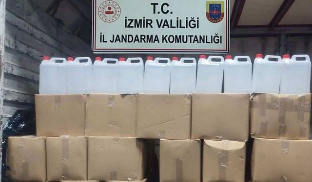 Yılbaşı öncesi tam 860 litre ele geçirildi