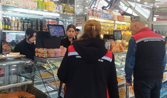 Tire’de yılbaşı öncesi gıda denetimi