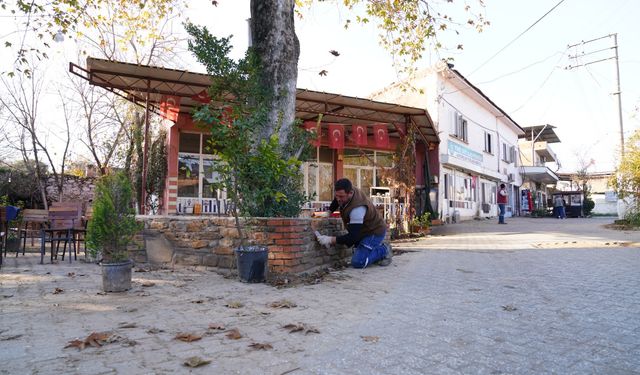 Kırtepe köy meydanında kapsamlı düzenleme