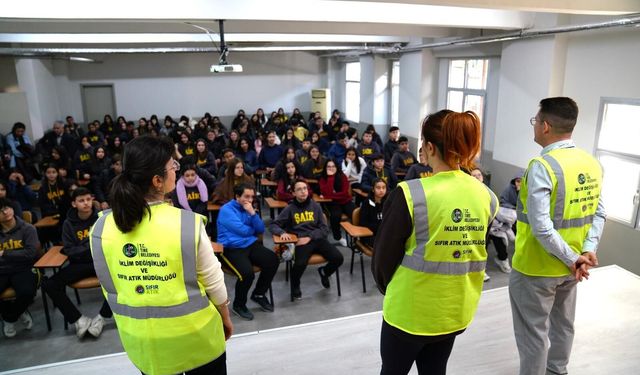 Tire Belediyesi’nden öğrencilere çevre bilinci eğitimi