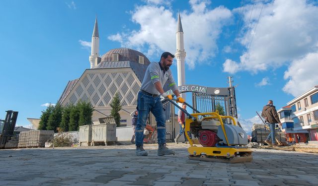 Fatih Mahallesi’nde, çalışmalar tamamlanıyor