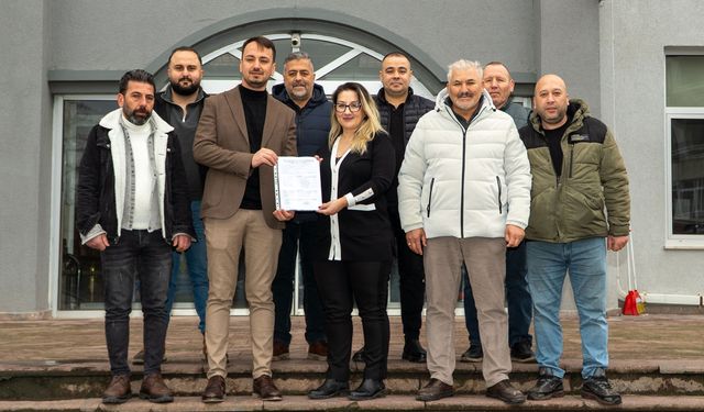 Lokantacılar Odası Başkanı Burak Göksu, mazbatasını aldı