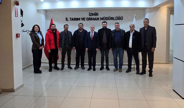 Tire muhtarlarından İzmir çıkarması