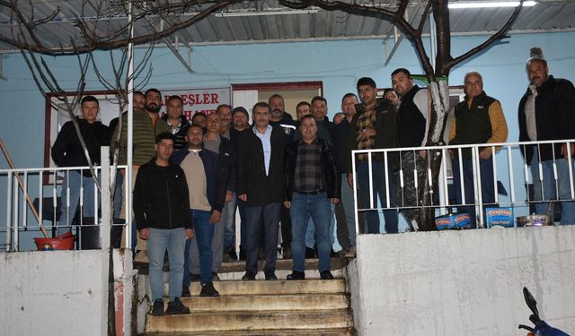 Başkan Öztürk, Akyurt, Dallık ve Kırtepe’de üreticiyle buluştu