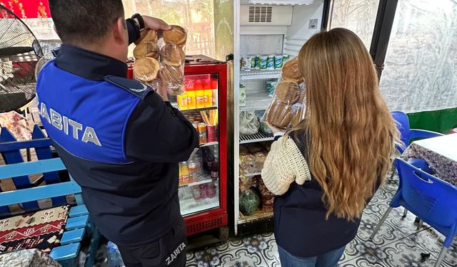 Zabıta’dan tost büfelerine denetim