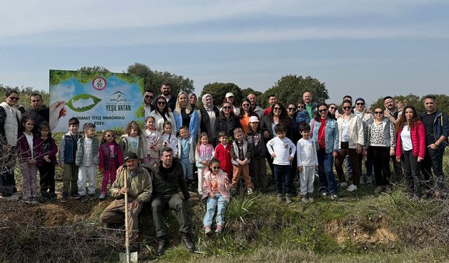 150 fidan toprakla buluştu
