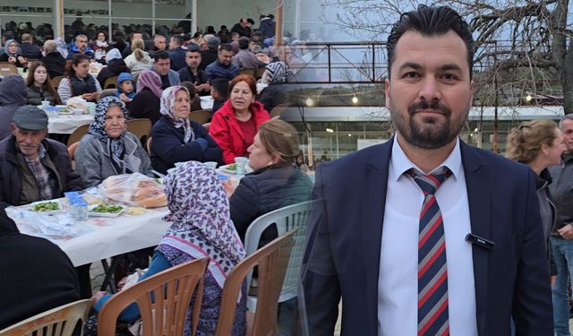 Peşrefli’deki iftara yüzlerce misafir katıldı