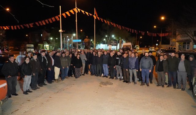 Tire Süt Kooperatifi Başkanı Öztürk, Kahrat’ta Ortaklarla Buluştu