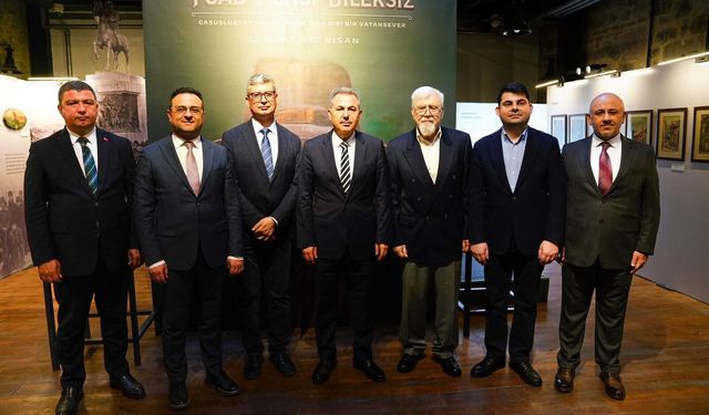 Fuad Mensi Dileksiz Sergisi, Tarihi Akın Pasajı’nda Açıldı