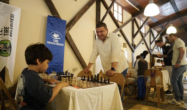 Tire Belediyesi Geleneksel Satranç Turnuvası Başlıyor