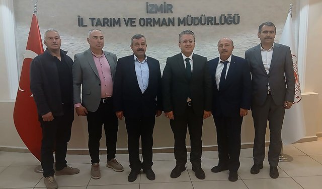 İzmir Haykoop’tan İl Tarım Müdürü Akdoğan’a ziyaret