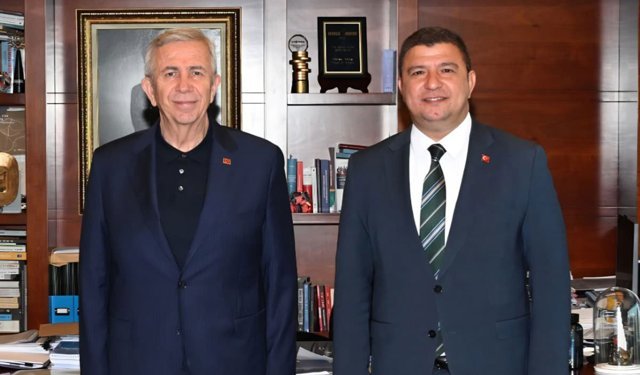 Başkan Okuroğlu, Mansur Yavaş’ı ziyaret etti: Tire, için önemli iş birliği