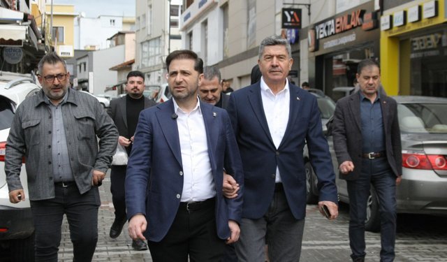 Ak Parti İzmir Teşkilat Başkanı Taştan, Tire’deydi
