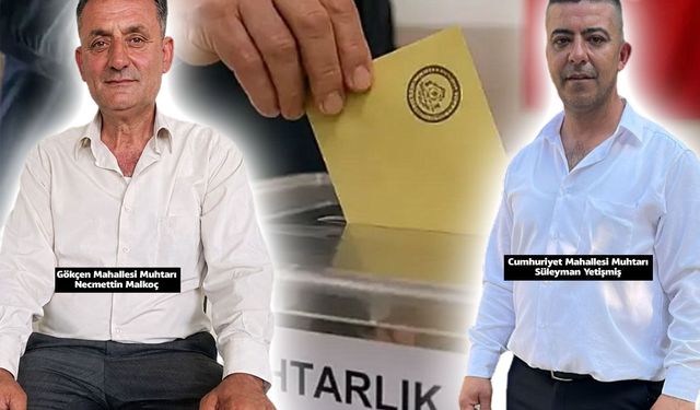 Tire'nin yeni muhtarları belli oldu