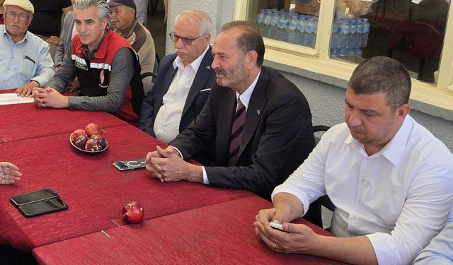 MHP’li Vekil Osmanağaoğlu, Kurşak’ta üreticileri ziyaret etti