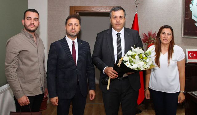 AK Parti’den yeni Kaymakam’a ziyaret