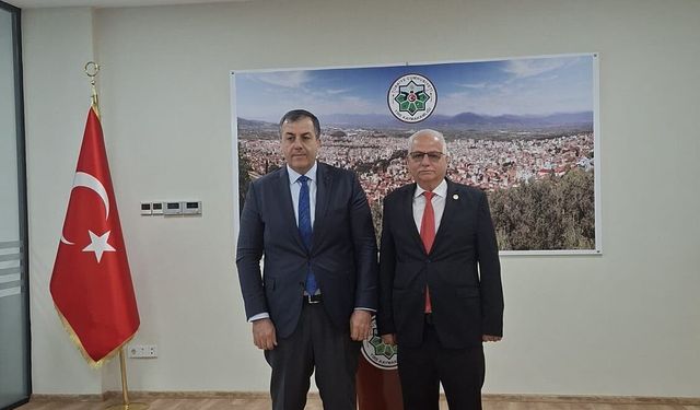 MHP’den, Kaymakam Yakuta’ya ziyaret