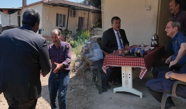 Kaymakam Yakuta’dan Kıbrıs Gazisi Ahmet Şeşen’e ziyaret