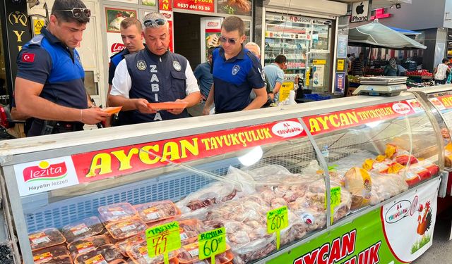 Tarihi Salı Pazarı’nda gıda denetimi