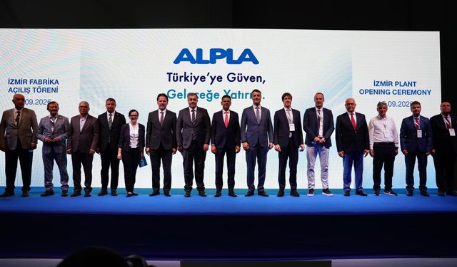 ALPLA’nın Tire’deki yeni üretim tesisi törenle açıldı