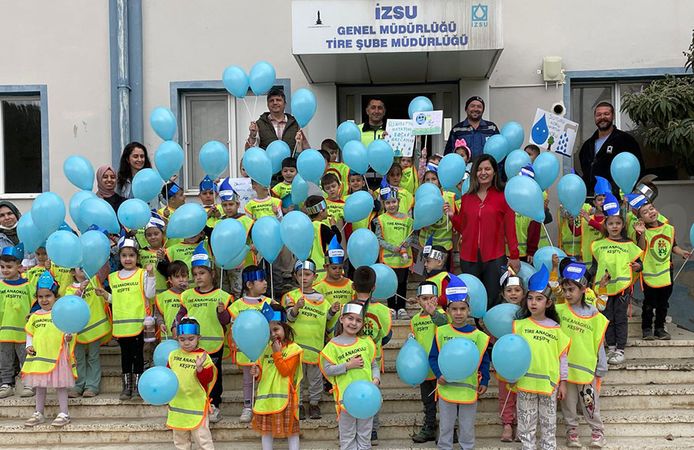 Öğrenciler İZSU’yu ziyaret etti