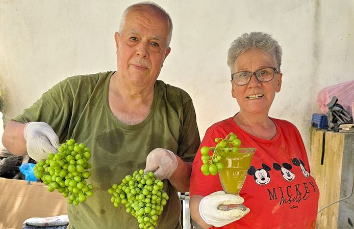 Tire’nin geleneksel lezzeti “koruk şerbeti”