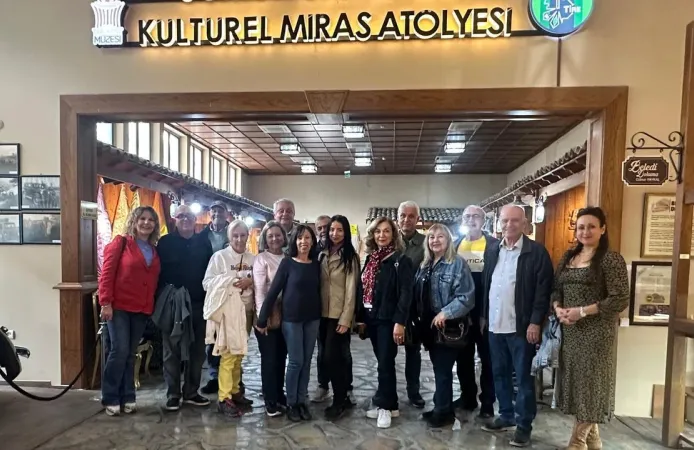 Deniz Yıldızı Rotary’den Tire’de kültür turu