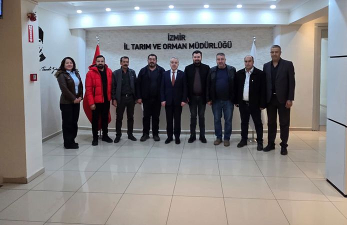 Tire muhtarlarından İzmir çıkarması