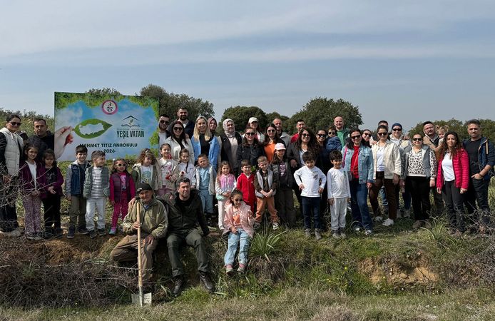 150 fidan toprakla buluştu