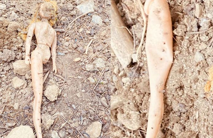 Mezarlıkta tüyler ürperten olay