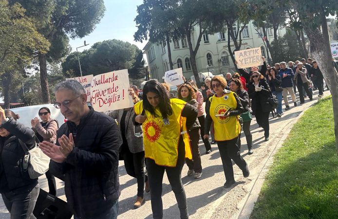 Eğitim Sen basın açıklaması