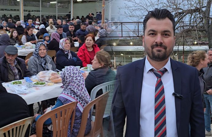 Peşrefli’deki iftara yüzlerce misafir katıldı