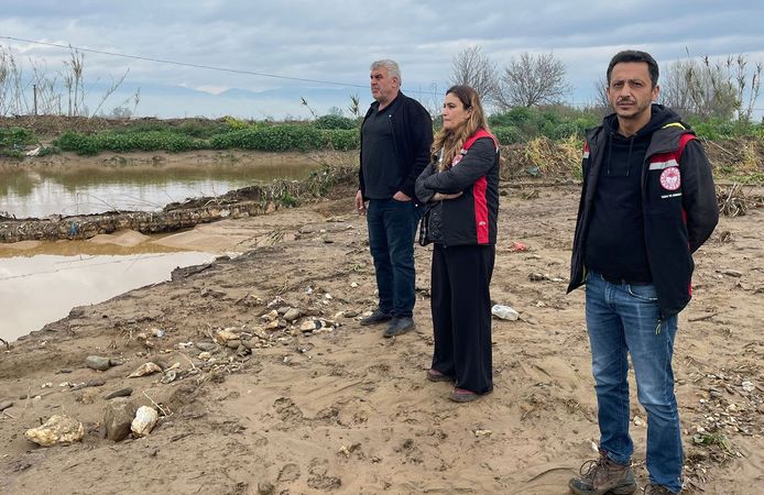 İlçe Tarım, taşkın bölgesinde