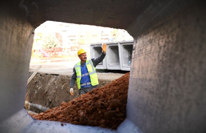 Atatürk Mahallesi’nin yağmur suyu sorunu tarihe karışıyor