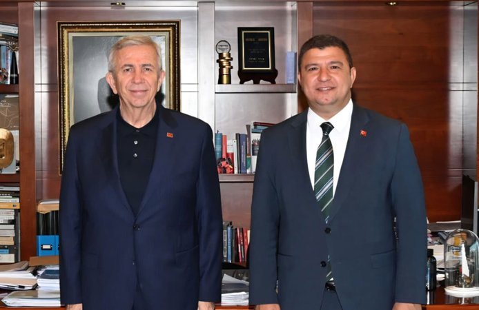 Başkan Okuroğlu, Mansur Yavaş’ı ziyaret etti: Tire, için önemli iş birliği