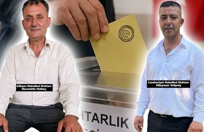 Tire'nin yeni muhtarları belli oldu