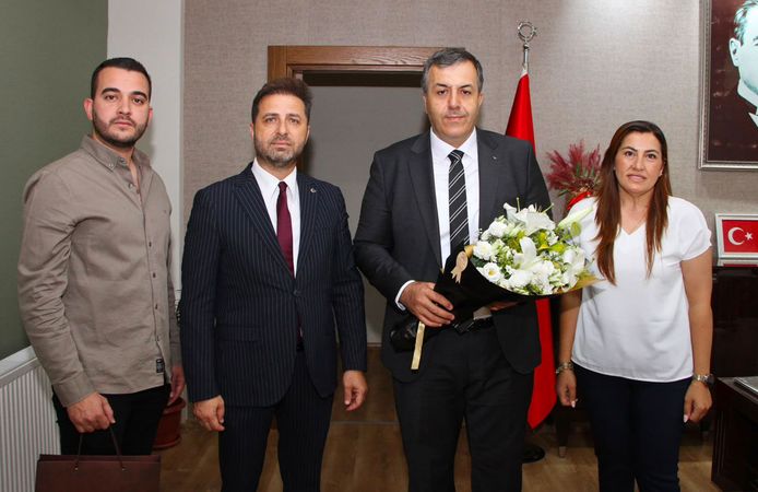 AK Parti’den yeni Kaymakam’a ziyaret