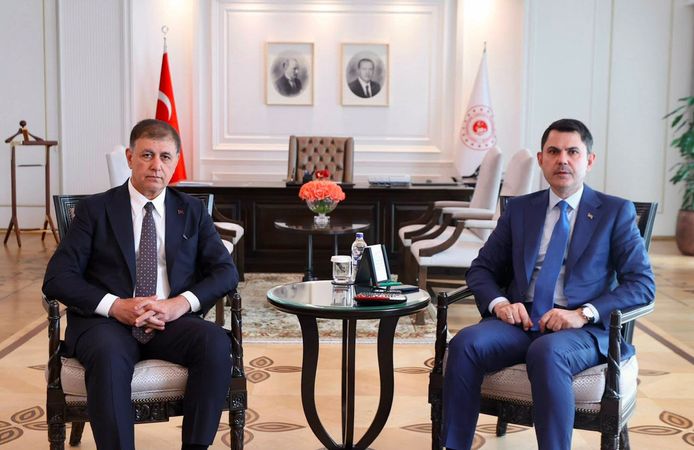 Cemil Tugay ile Murat Kurum bir arada