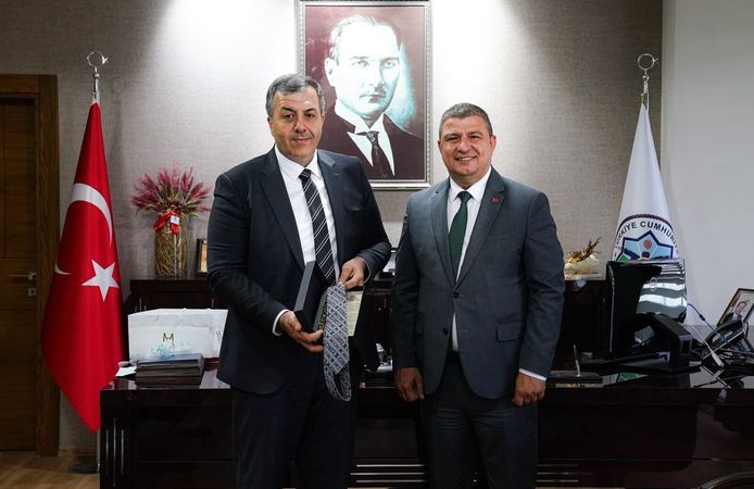 Başkan Okuroğlu, Kaymakam Yakuta’yı ziyaret etti