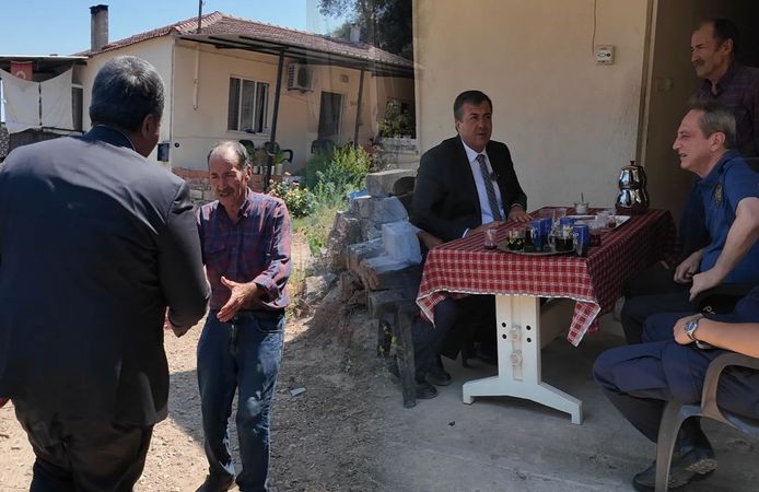 Kaymakam Yakuta’dan Kıbrıs Gazisi Ahmet Şeşen’e ziyaret