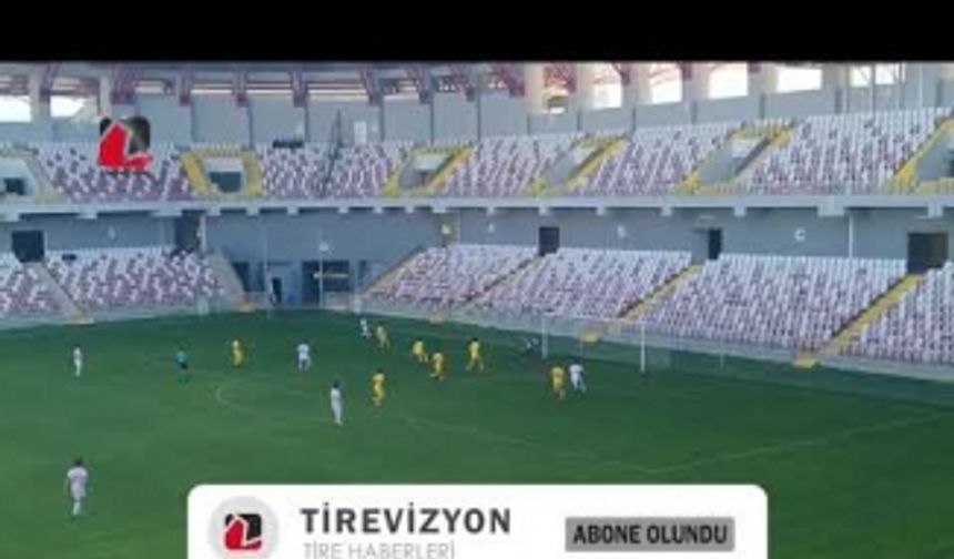 Tire Belediyespor, gol oldu yağdı: 8-2