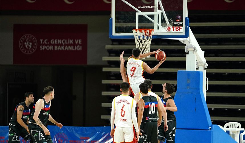 Tire, basketbolda rüzgar gibi esiyor: 67 – 62